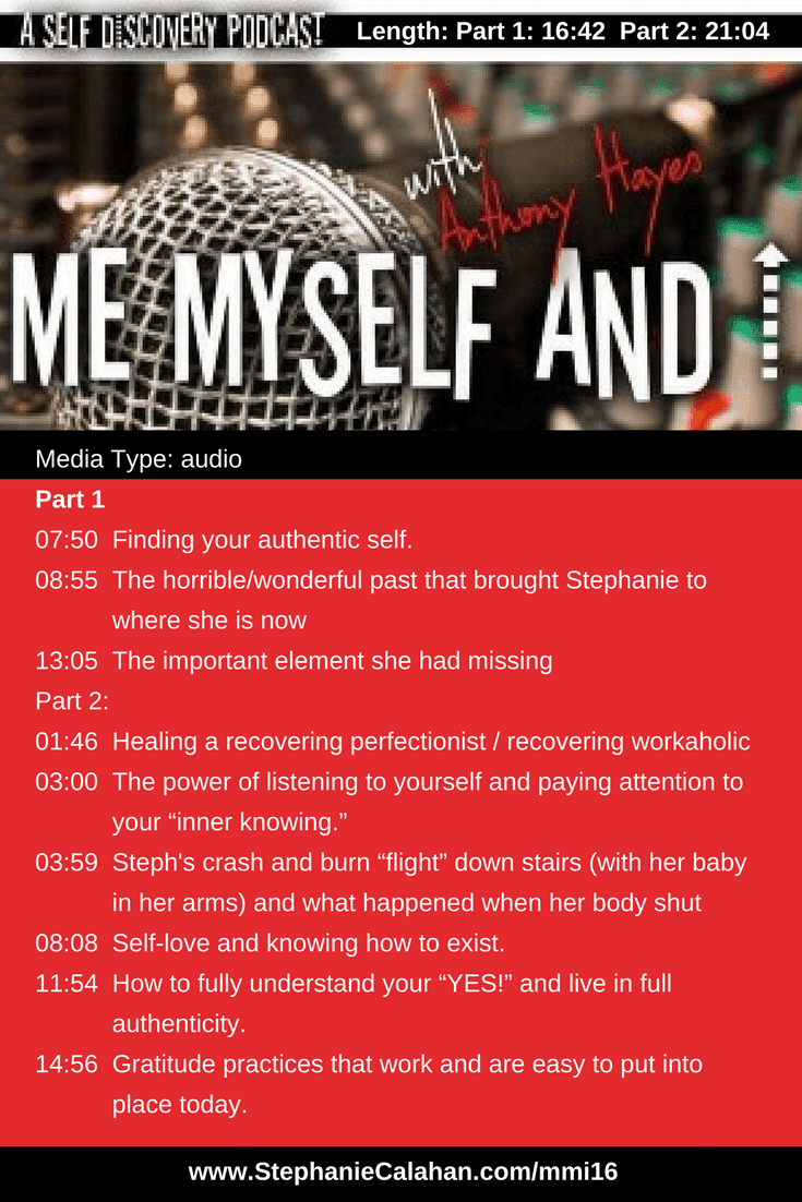 Exploring The Deeper You On Me Myself And I Radio With